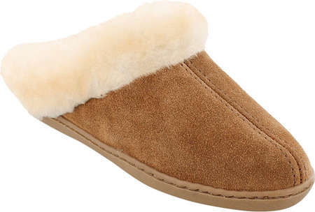 

Женские угги Minnetonka Sheepskin Mule Golden Tan Suede/Sheepskin 37