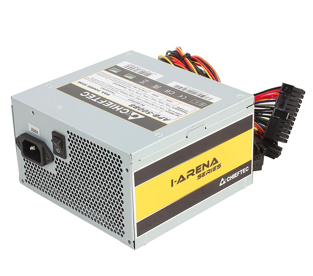 

Блок питания Chieftec 500W APB-500B8, 12cm fan