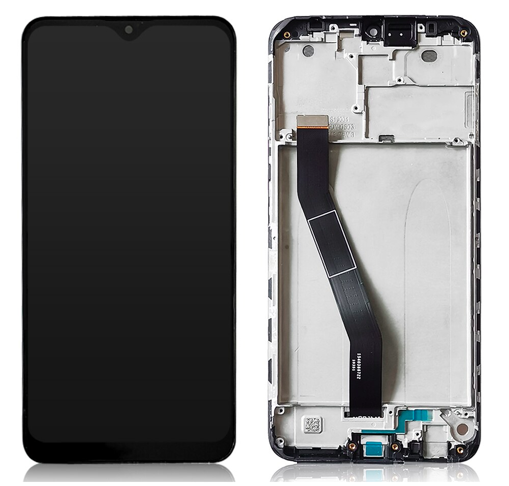 

Дисплей + сенсор с передней панелью для Xiaomi Redmi 8 Black, оригинал