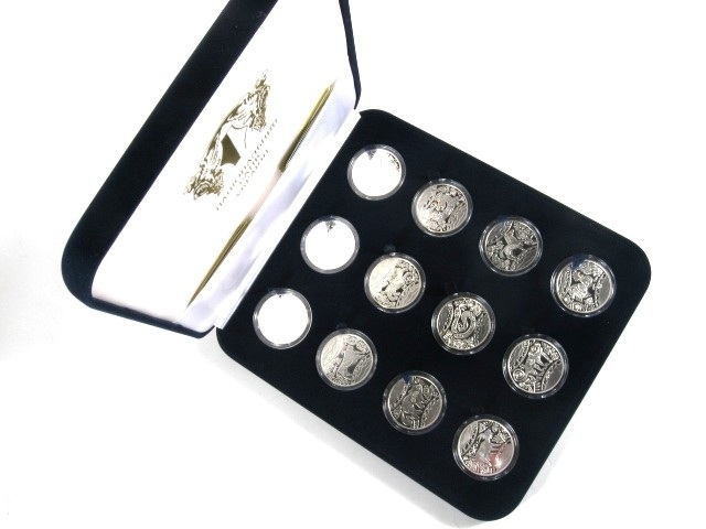 

Набор серебряных монет Восточный календарь (Silver 3)