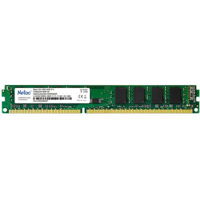 

Модуль пам'яті для комп'ютера DDR3L 4GB 1600 MHz Netac (NTBSD3P16SP-04)