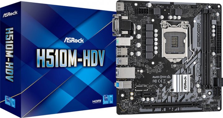 

Материнська плата ASRock H510M-HDV