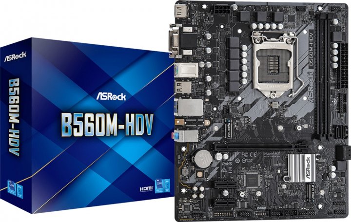 

Материнська плата ASRock B560M-HDV