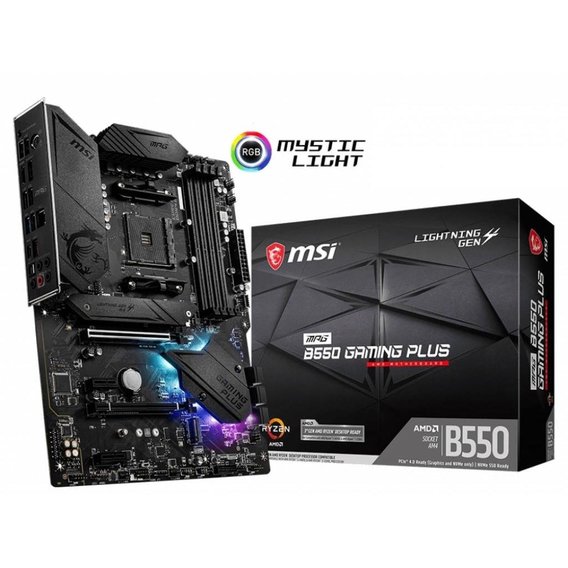 

Материнська плата MSI MPG B550 GAMING PLUS