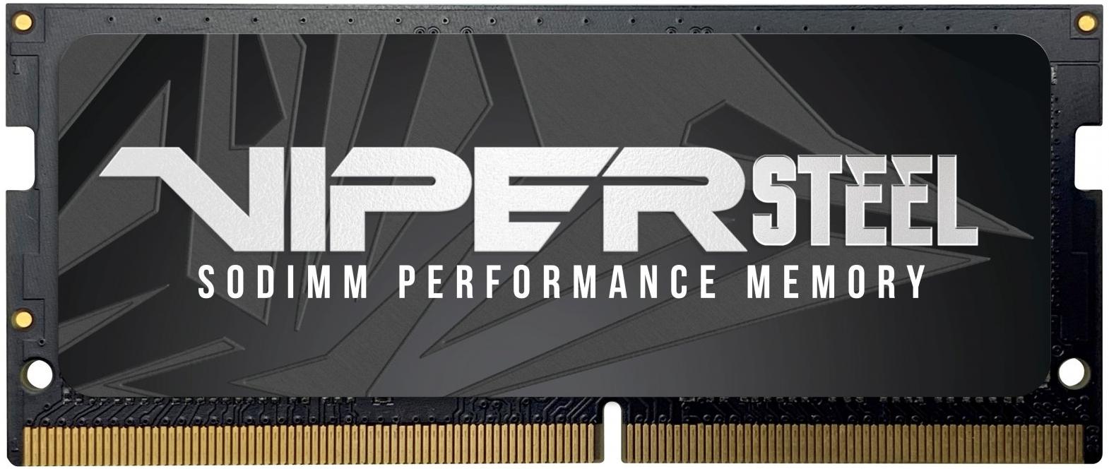 

Модуль пам'яті для ноутбука PATRIOT Viper Steel SODIMM 8G DDR4 3000MHz (PVS48G300C8S) (F00231386)