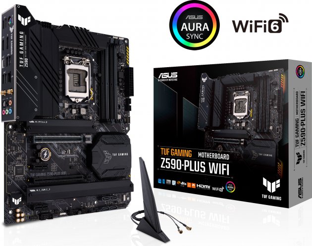 

Материнська плата ASUS TUF GAMING Z590-PLUS WIFI