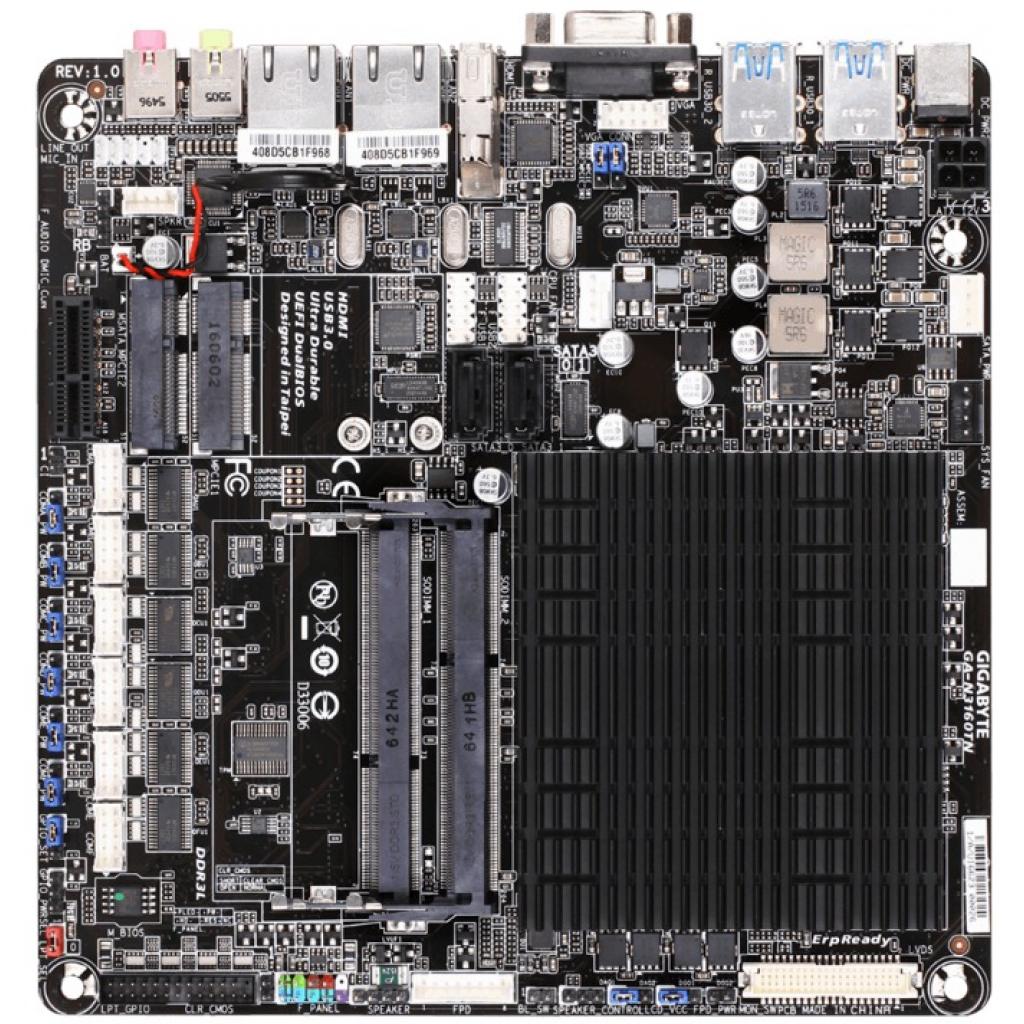 

Материнська плата GIGABYTE GA-N3160TN