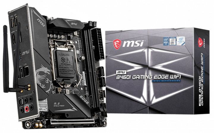 

Материнська плата MSI MPG B460I GAMING EDGE WIFI