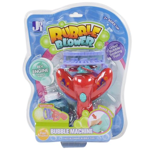 

Пистолет с мыльными пузырями "Bubble Machine", красный P8918