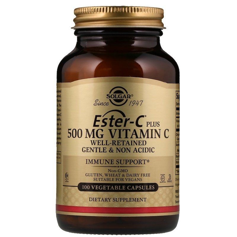 

Витамины Солгар Эстер-С+Витамин С 500 мг 100 капсул Solgar Ester-C Plus Vitamin C (7851312)