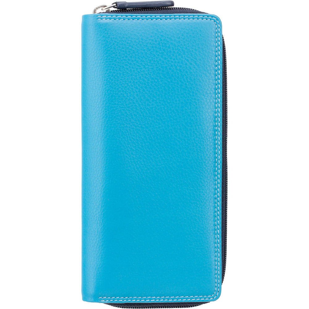 

Кошелек женский Visconti RB55 Honolulu c RFID (Blue Multi) Visconti голубой мультиколор