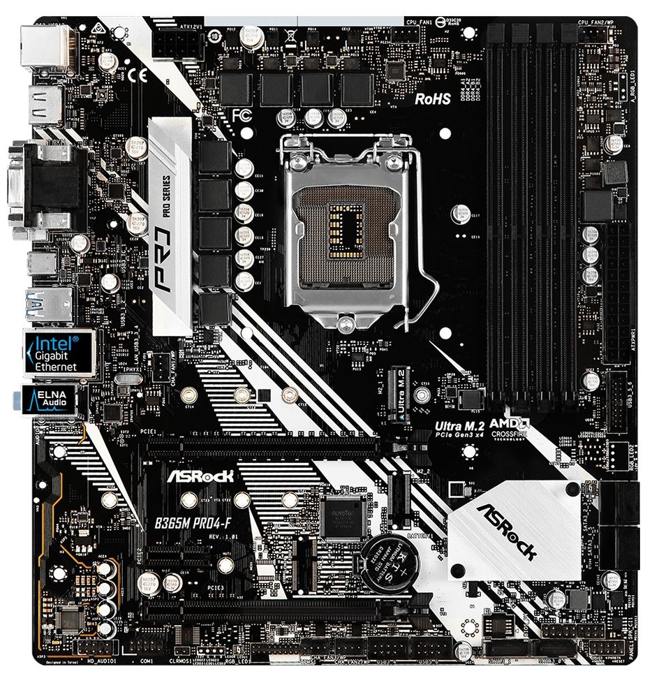 

ASRock B365M PRO4-F