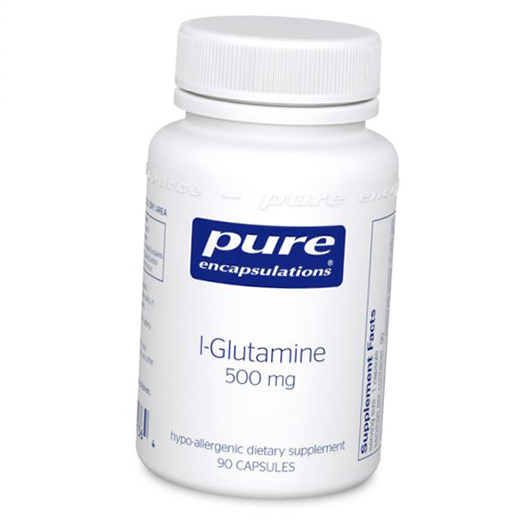 

Глутамин, L-Glutamine 500, Pure Encapsulations 90капс (32361002)