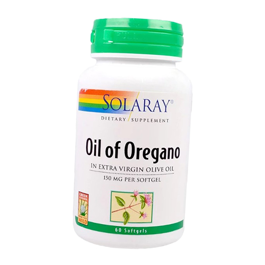 

Oil of Oregano 150 Solaray 60гелкапс (71411001)