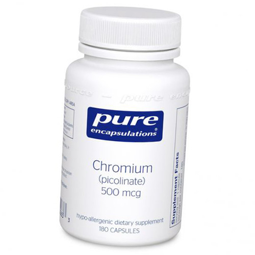 

Поликотинат Хрома, Chromium Picolinate 200, Pure Encapsulations 180капс (36361059)