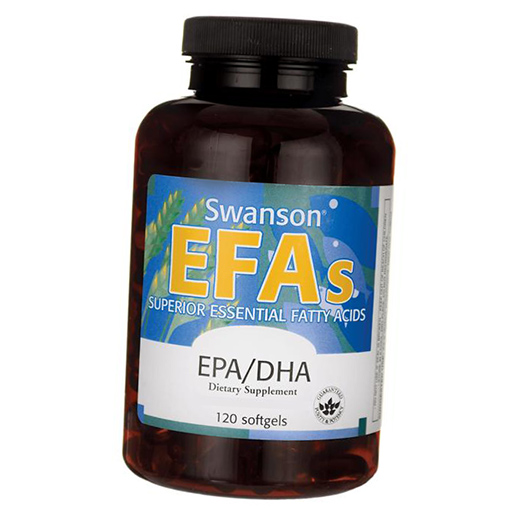

EFAs EPA & DHA Swanson 120гелкапс Лимон (67280004)