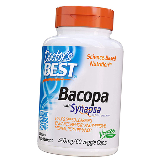 

Bacopa with Synapsa Doctor's Best 60вегкапс (71327007)