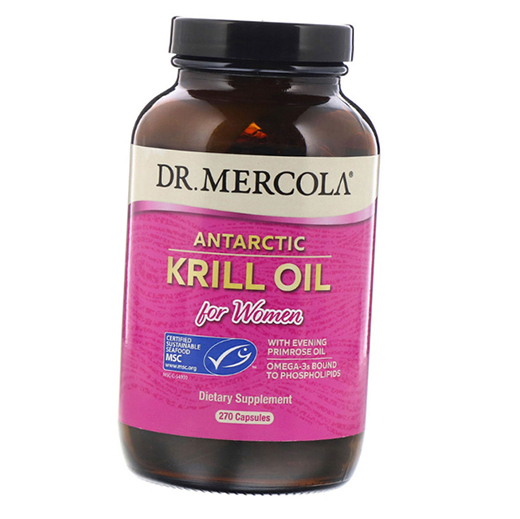 

Antarctic Krill Oil for Women Dr. Mercola 270капс (67387002)