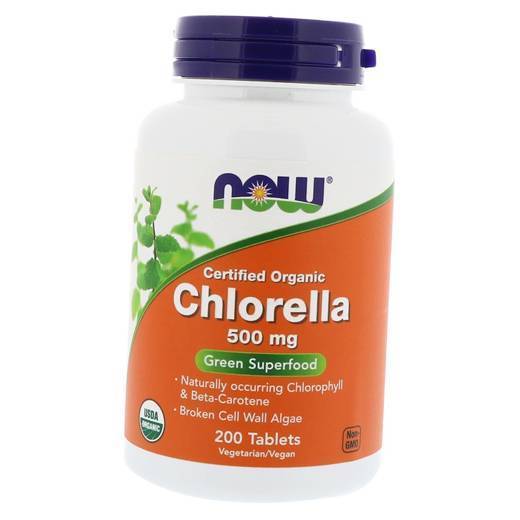 

Chlorella 500 Now Foods 200таб (71128080)