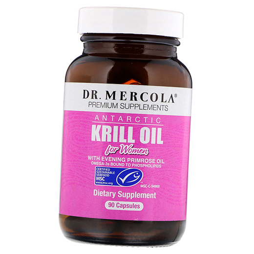 

Antarctic Krill Oil for Women Dr. Mercola 90капс (67387002)