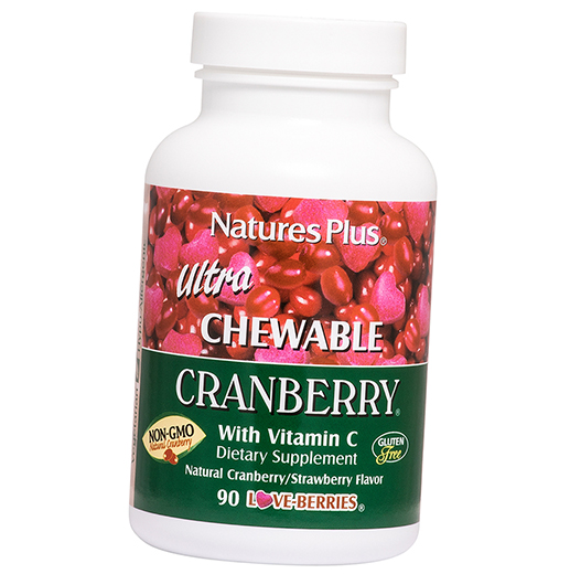 

Ultra Cranberry Nature's Plus 90таб Клюква-клубника (71375002)