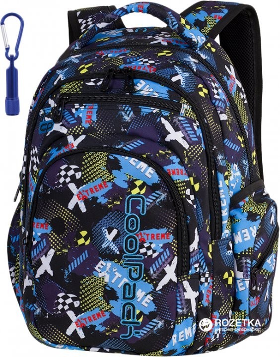 

Рюкзак школьный CoolPack Flash 46 х 33 х 19 см 29 л + фонарик (87377CP)