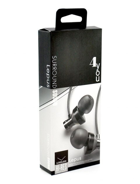 

Наушники 4you Lepus black