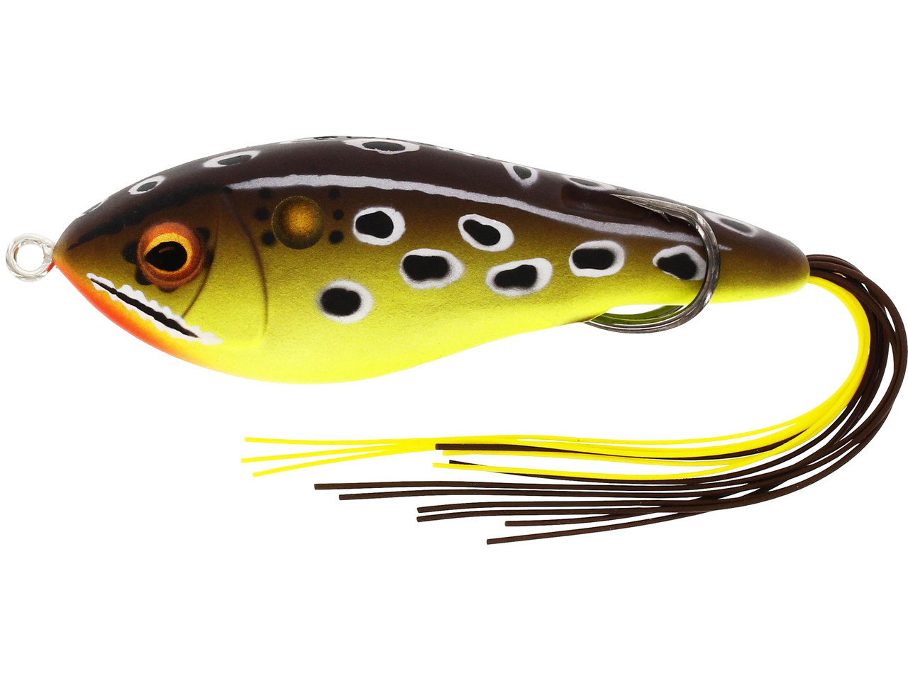 

Воблер Westin Swim Hollowbody 9cm 17g (F) Brown/Chartreuse Frog (141553)
