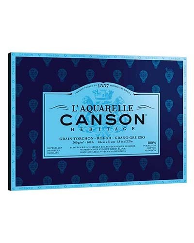

Склейка Canson L’aquarelle Heritage 300 г/м, 23х31 см, 20 листків
