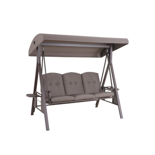 

Садовые качели Качели 3-местная с подушками leroy 210х125х180 см 12041540