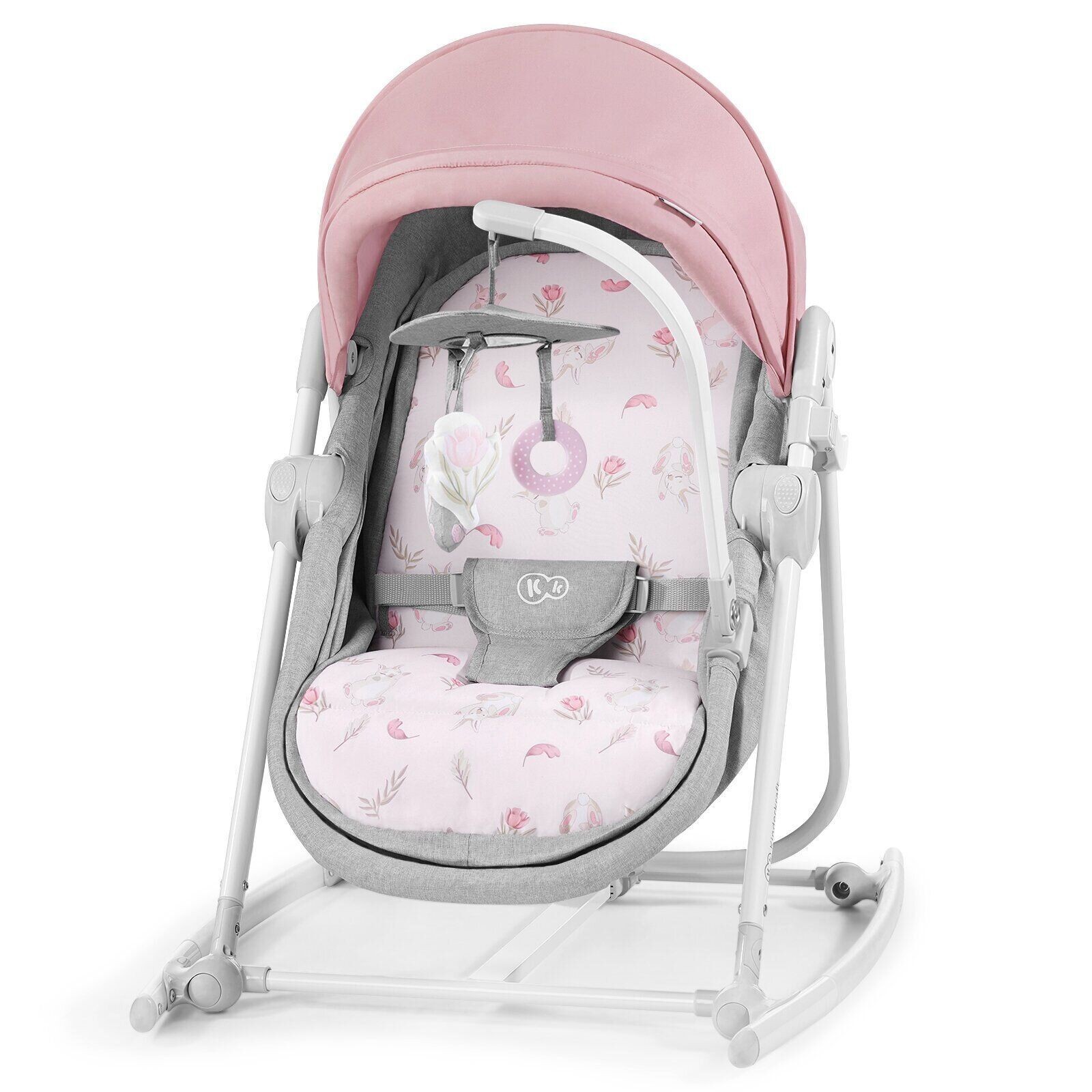 

Шезлонг-качалка 5 в 1 Kinderkraft Unimo 2020 Peony Rose