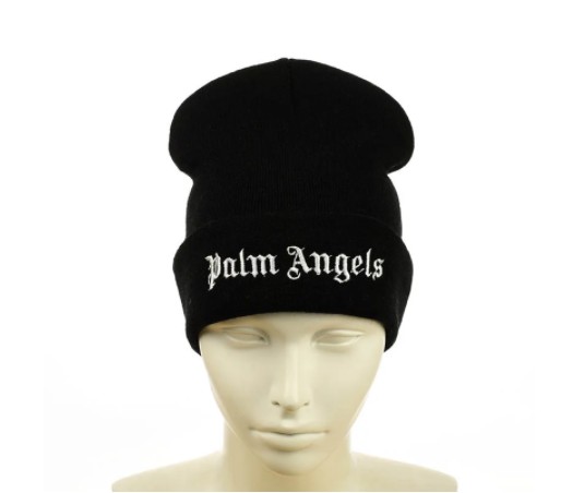 

Шапка "Palm Angels" Вышивка, размер универсальный, Черная(406)
