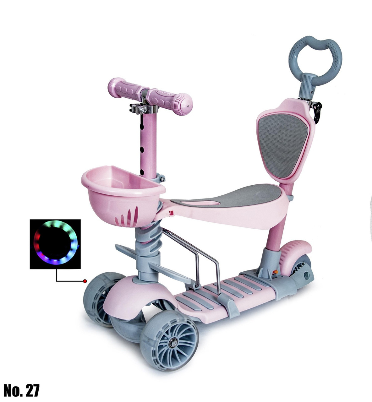 

Самокат Scale Sports Scooter 5 в 1 Розовый