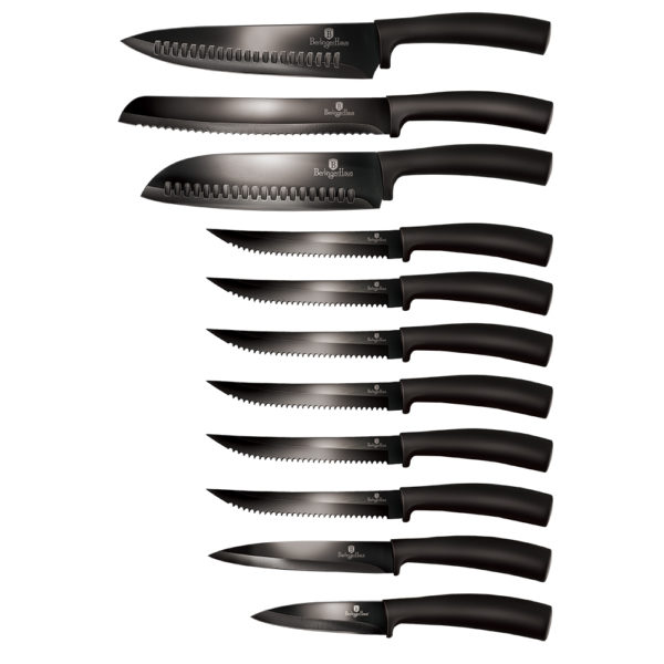 

Набор ножей Berlinger Haus 11 предметов Black Silver Collection BH-2608