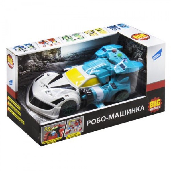 

Трансформер Mecha Машина желто синий (D622-H046A)