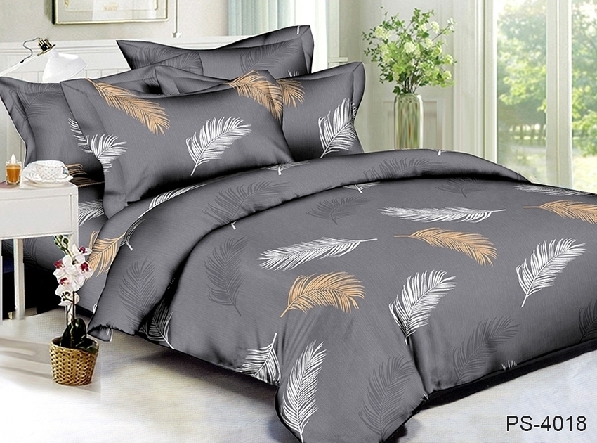 

Комплект постельного белья ТМ TAG полисатин King Size PS-4018