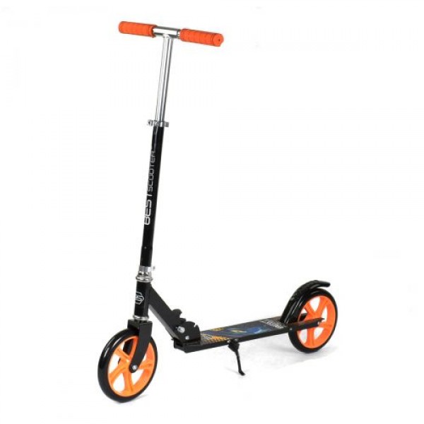 

Самокат двухколесный Best Scooter черный (42714)