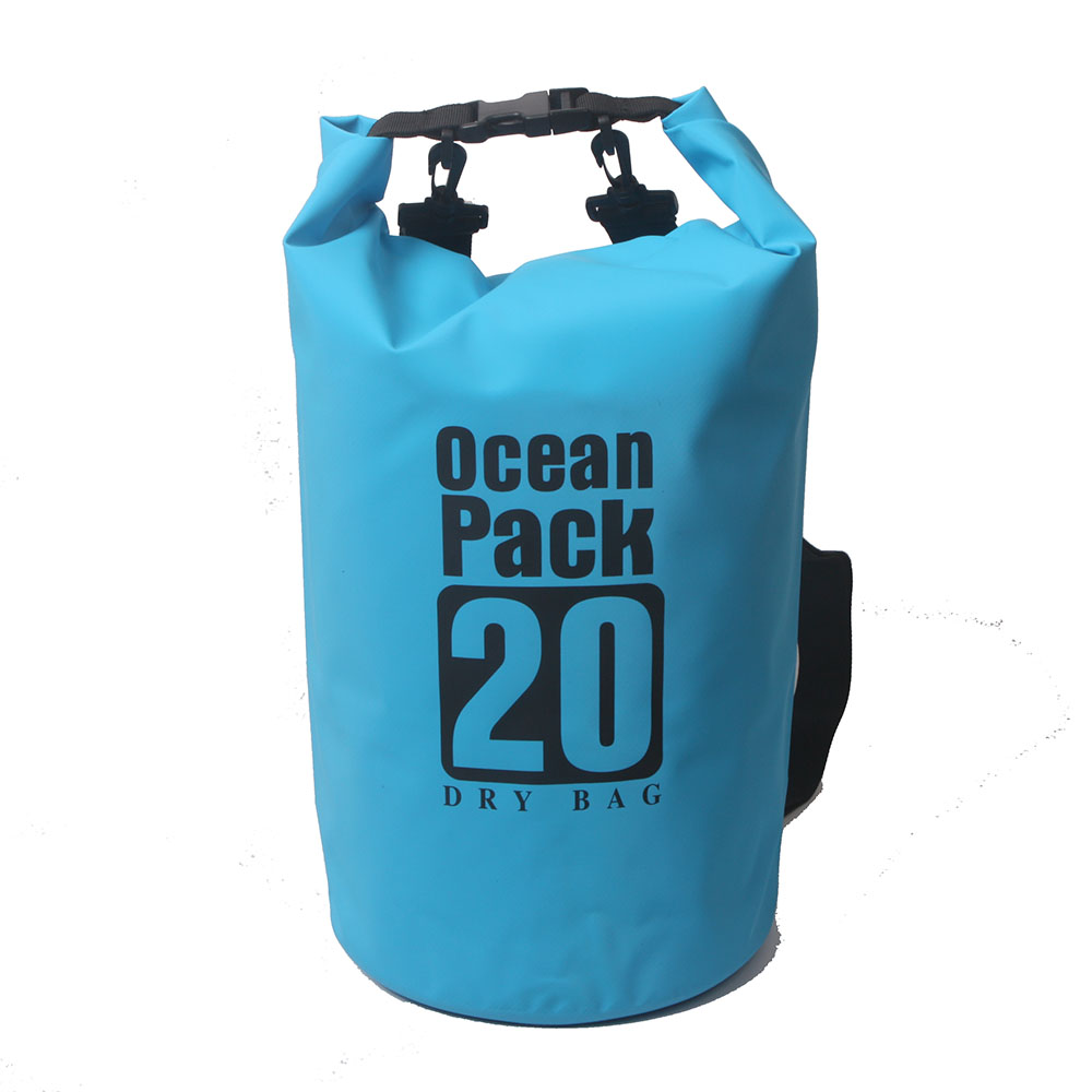 

Водонепроницаемая сумка рюкзак гермомешок Ocean-Pack blue 20л (W100347)