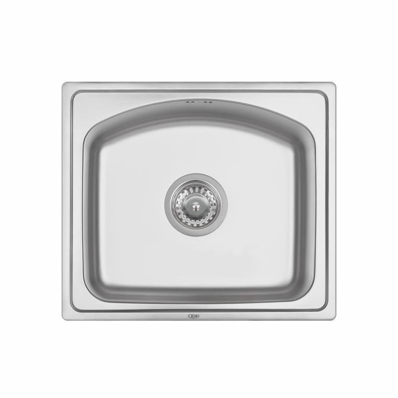 

Мойка Кухонная Qtap 4842 Satin 0.8 Мм (Qt4842Sat08) Хром
