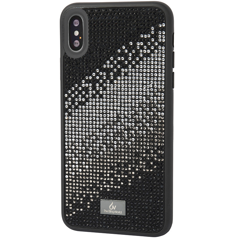 

TPU чехол Bling World Rainbown Design для Apple iPhone XS Max (6.5") Черный