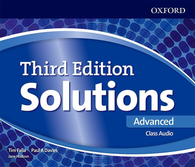 

Solutions 3rd Edition Level Advanced: Class Audio CDs - Paul A Davies, Tim Falla, Jane Hudson - 9780194520577