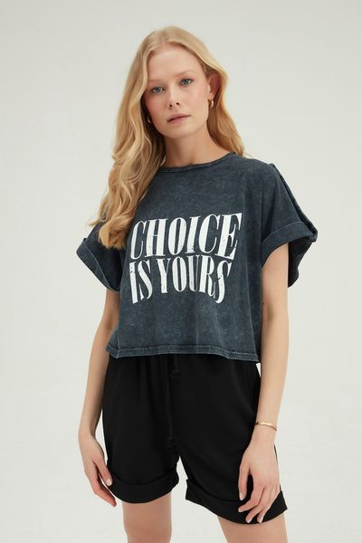 

Футболка Choice QUZU  Антрацит 21Y18930-198, Футболка Choice QUZU M Антрацит 21Y18930-198-m