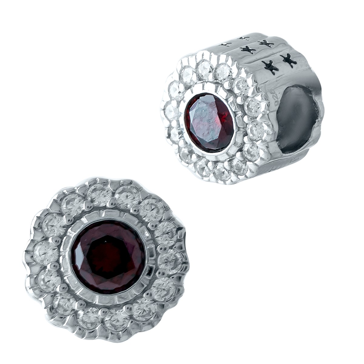 

Серебряный шарм SilverLine с фианитами