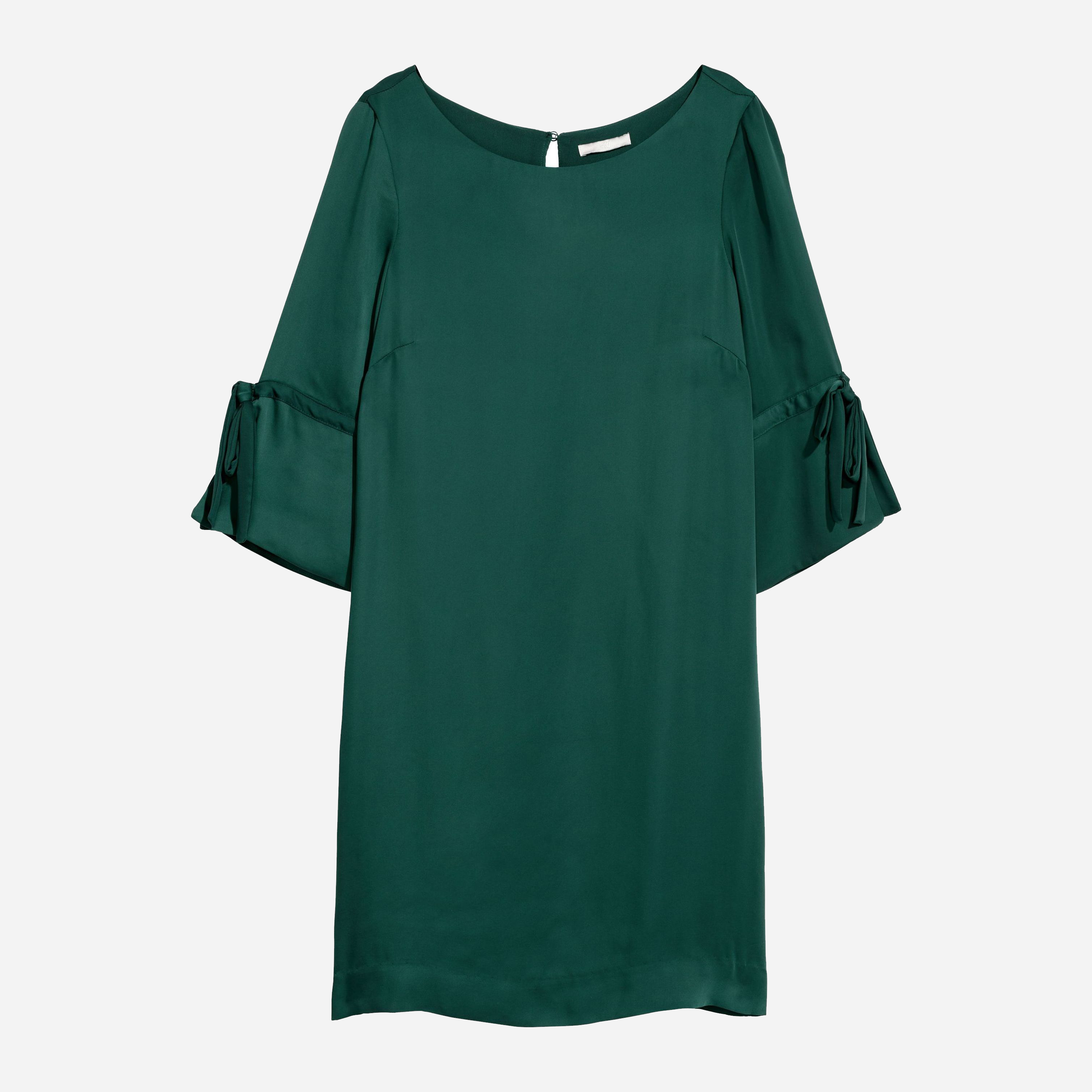 

Платье H&M 6080407-ACUW 34 Зеленое