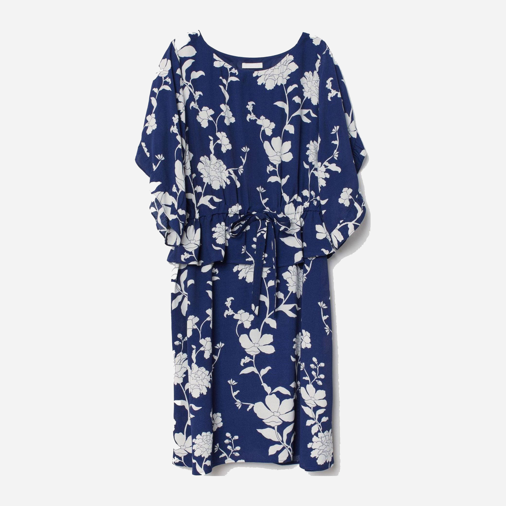 

Платье для беременных H&M 7073789-AANV M Темно-синее с белым