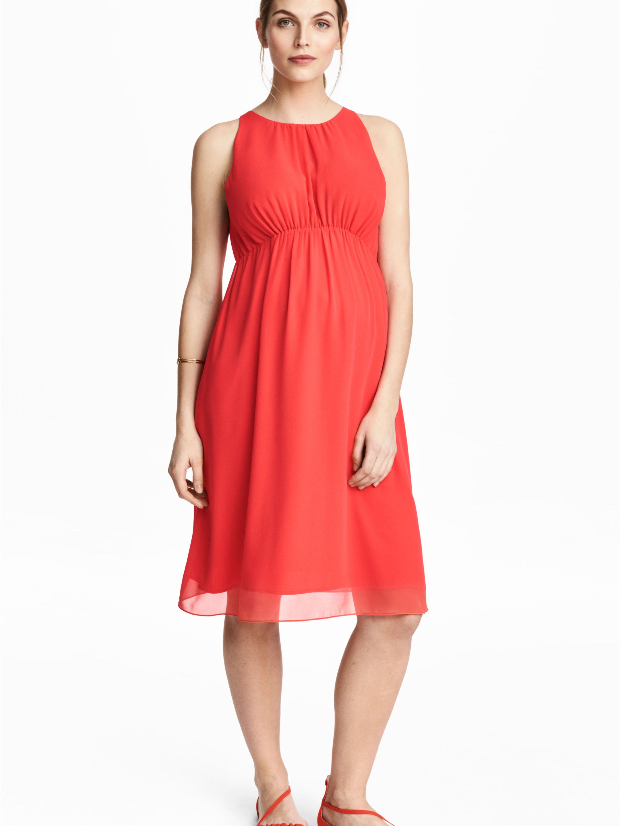 

Платье для беременных H&M 4429927-ACVF M Красное