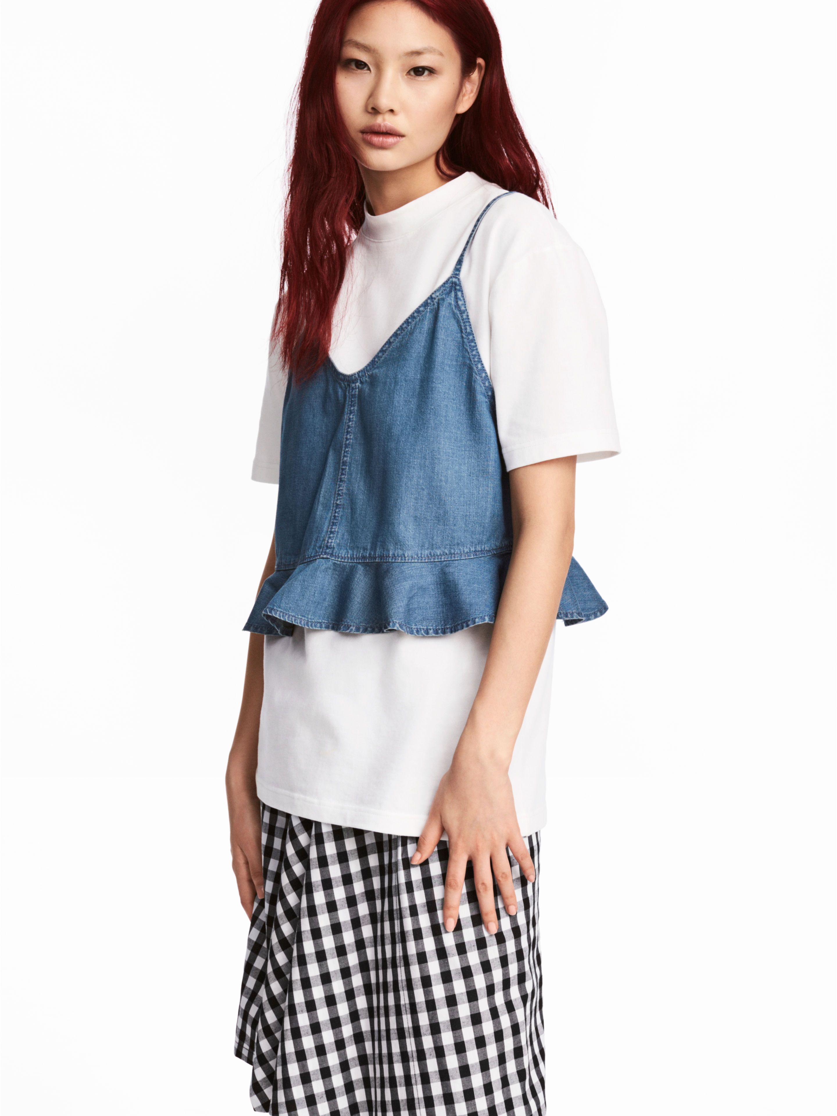 

Топ H&M 5093225-ACXD 36 Синий