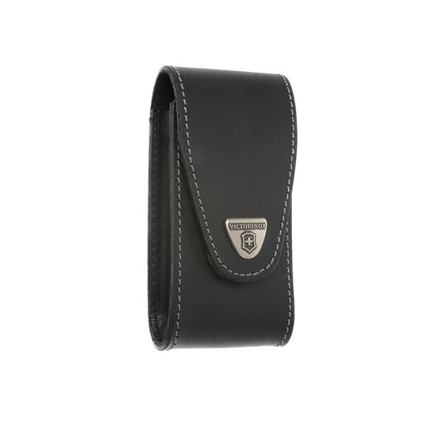 

Чехол Victorinox на пояс кож.чёрн "Jumbo" на липучке для 0.9064-Xl (111мм) 4.0524.XL