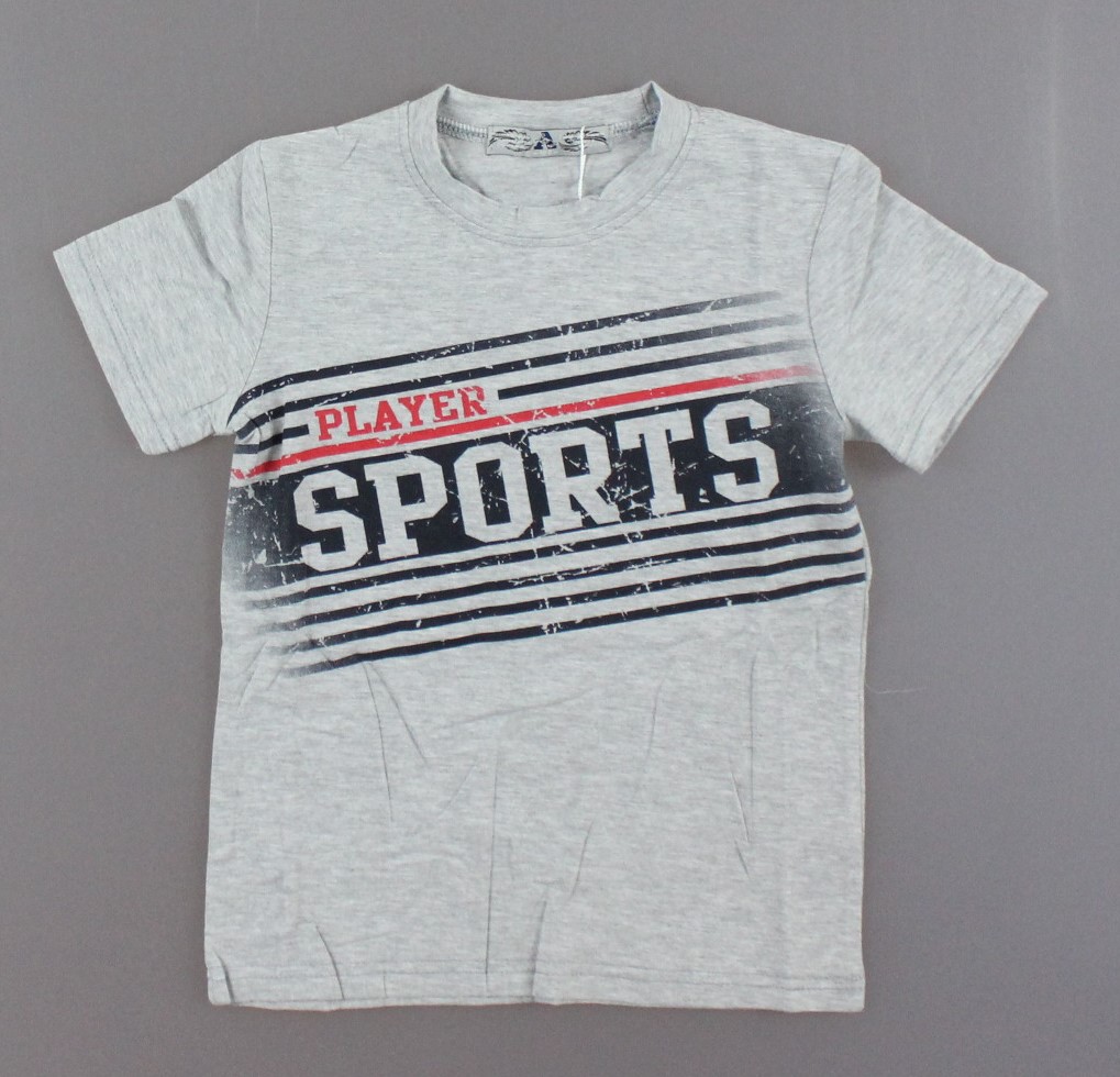 

Футболка для мальчиков Active Sports , Артикул: XHZ-0034N-серый (134 СМ)