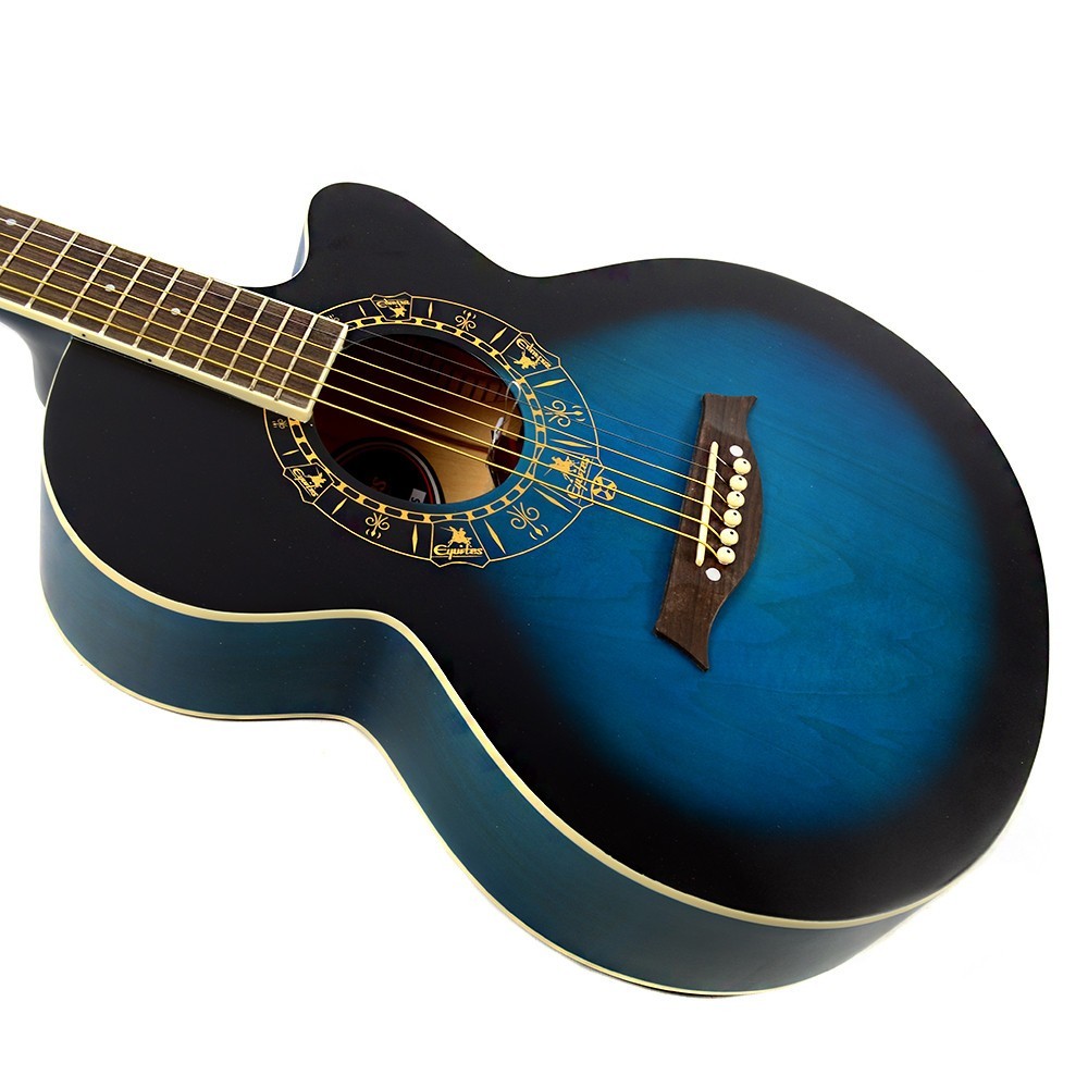 

​Гитара акустическая EQUITES EQ600C BL 38'' синий